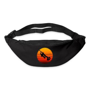 Trumpet Player Men Trumpet Player Trumpet - Bum bag - black - Front