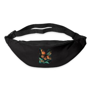 Butterfly Loves Flowers - Bum bag - black - Front