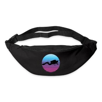 Scuba Diver Hommes Scuba Diver Femmes - Sac banane - noir - Devant