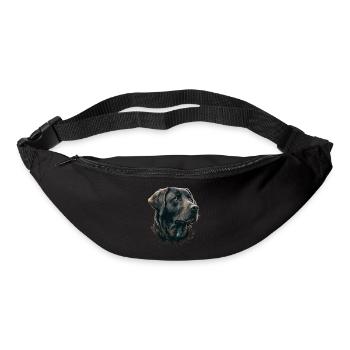 Bon Labrador Retriever - Sac banane - noir - Devant