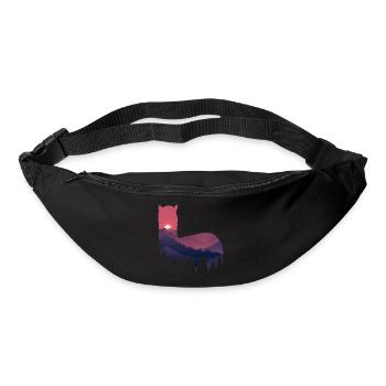 Lama - Gürteltasche - Schwarz - Vorne