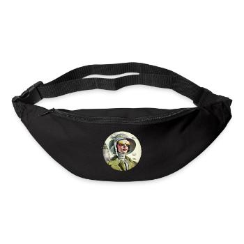 Retro Flash No44 - Gürteltasche - Schwarz - Vorne