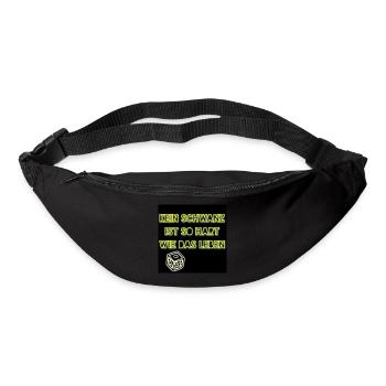 No tail is as hard as life - Shop WoW - Bum bag - black - Front