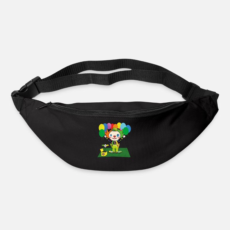 Clown - Gürteltasche - Schwarz