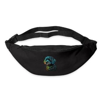 MIGNON CANICHE - Sac banane - noir - Devant