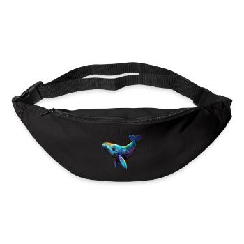 URSPRÜNGLICHER WAL - Gürteltasche - Schwarz - Vorne