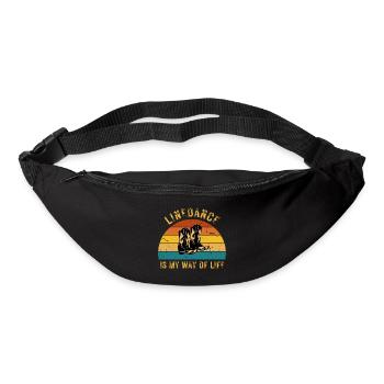 La danse en ligne est mon mode de vie: Idée cadeau parfaite - Sac banane - noir - Devant