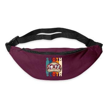 Chill out Hang out comfortably - Bum bag - burgundy - Front