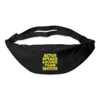 Actor Actress Theatre lover Scenery - Bum bag - black - Front