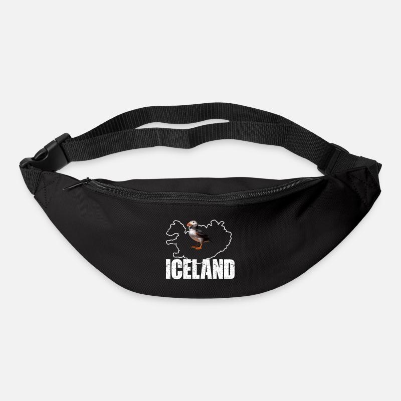 MAFFEUX MOINE EN ISLANDE - Sac banane - noir