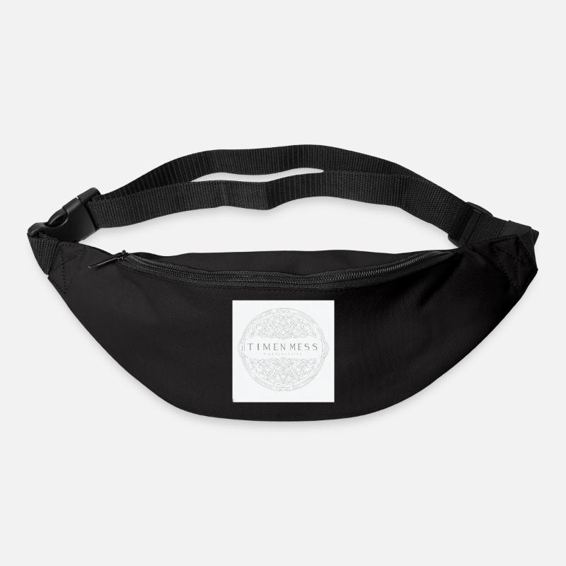 zeitloser stiel - Gürteltasche - Schwarz