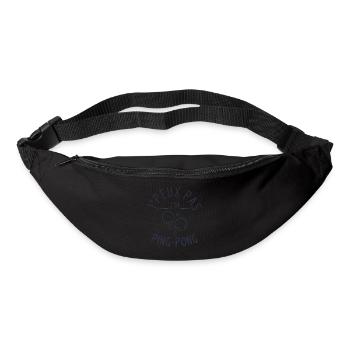 J peux j ai ping pong - Sac banane - noir - Devant