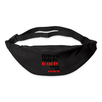 15 30 40 jeu noir - Sac banane - noir - Devant