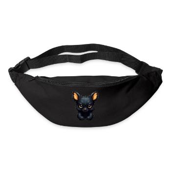 Super cute Dog - Gürteltasche - Schwarz - Vorne