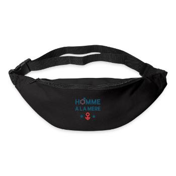 HOMME À LA MÈRE (couple) ! - Sac banane - noir - Devant
