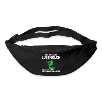 Ich bin kein Lustmolch - Gürteltasche - Schwarz - Vorne