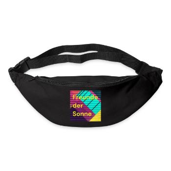 Freunde der Sonne Poscast Artikel - Gürteltasche - Schwarz - Vorne