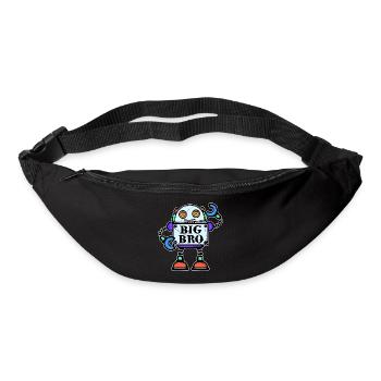 Big Brother Bro Siblings Statement Brother Heart - Bum bag - black - Front