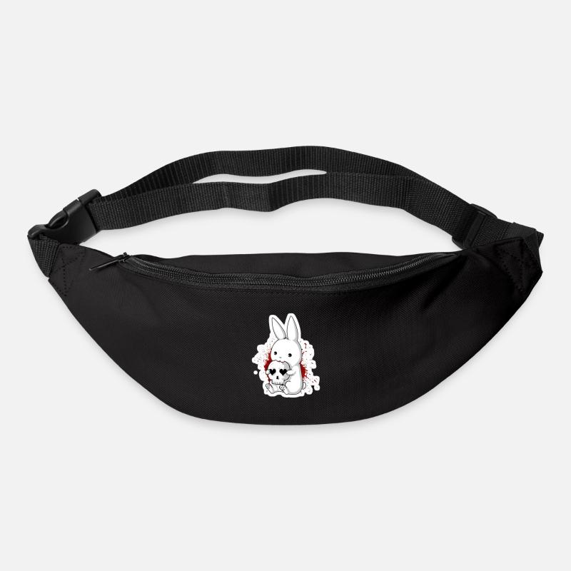 Halloween keks - Gürteltasche - Schwarz