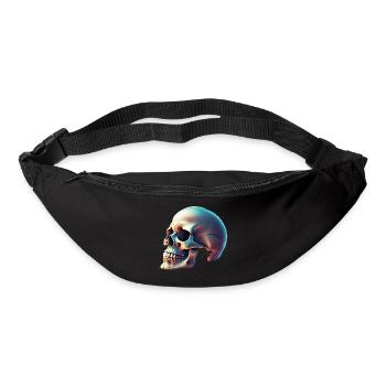 Printflow Skull Halloween - Gürteltasche - Schwarz - Vorne