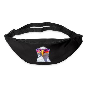 Mouettes Lunettes de soleil - Sac banane - noir - Devant