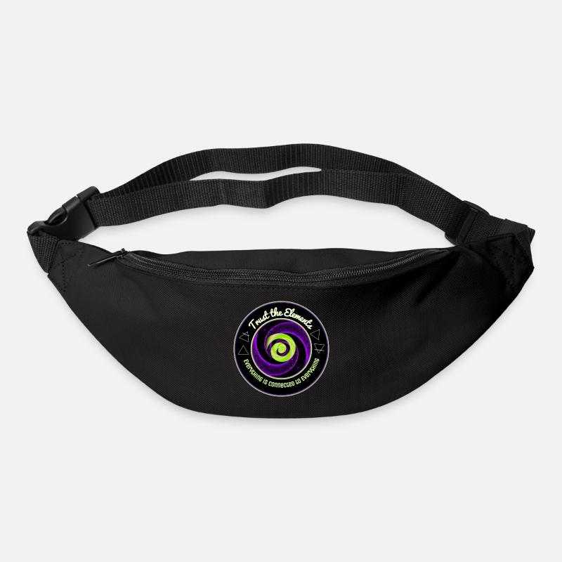 Elemente Spiral-Einheit - Gürteltasche - Schwarz