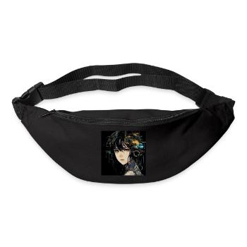 Anime Augen Digital - Gürteltasche - Schwarz - Vorne