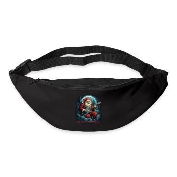 Merry Christmas - Gürteltasche - Schwarz - Vorne