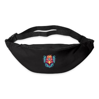 translittération - Sac banane - noir - Devant