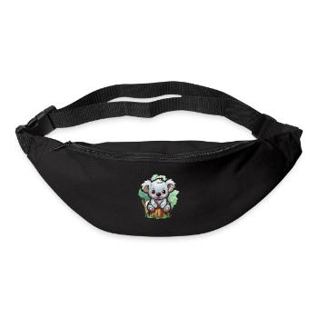Koala Cute Happy Kawaii Cartoon Clipart Animal - Bum bag - black - Front