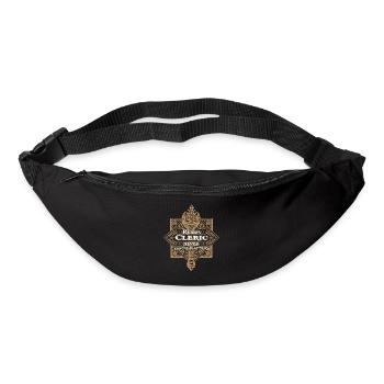 Kleriker-Regeln-RPG-Spiel - Gürteltasche - Schwarz - Vorne