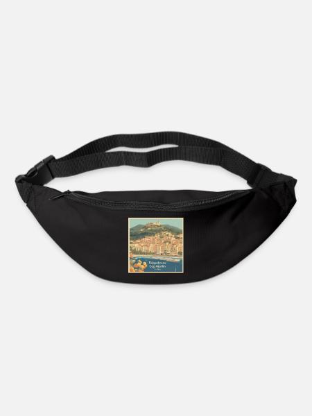 Affiche Vintage France - Sac banane - noir