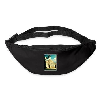 Schönbrunn Palace Austria Vintage Travel Poster - Bum bag - black - Front