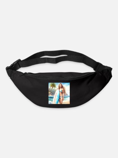 Mädchen Action Surf 2 - Gürteltasche - Schwarz