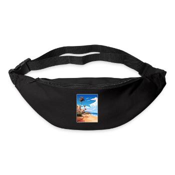 Costa Blanca Spain Vintage Travel Poster Souvenir - Bum bag - black - Front