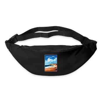 Sagres Portugal Vintage Travel Poster WPA Souvenir - Bum bag - black - Front