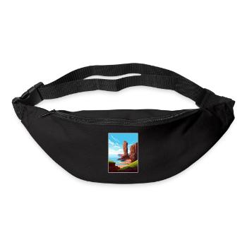 Old Man Of Hoy Scotland Vintage Travel Poster WPA - Bum bag - black - Front
