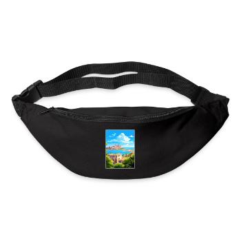 Palma De Mallorca Spain Vintage Travel Poster WPA - Bum bag - black - Front