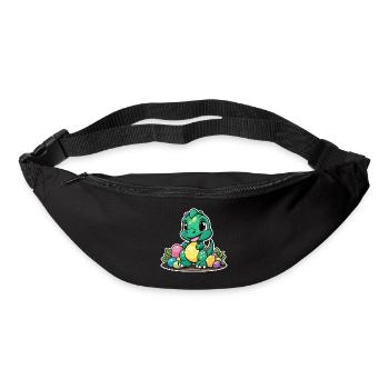 Dinosaur Easter Eggs Easter - Bum bag - black - Front