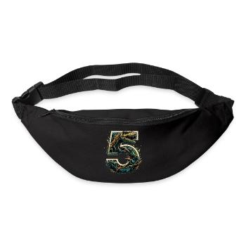 5 Years T-Rex 5th Birthday Gift - Bum bag - black - Front