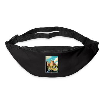 Walmer England Kent Vintage Travel Poster Souvenir - Bum bag - black - Front