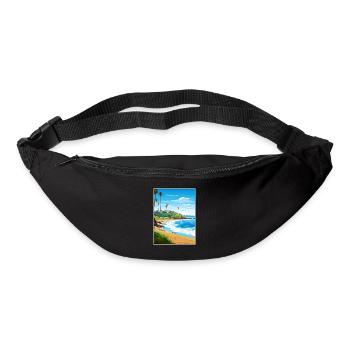 Laguna Beach Kalifornien Vintage Reiseposter WPA - Gürteltasche - Schwarz - Vorne