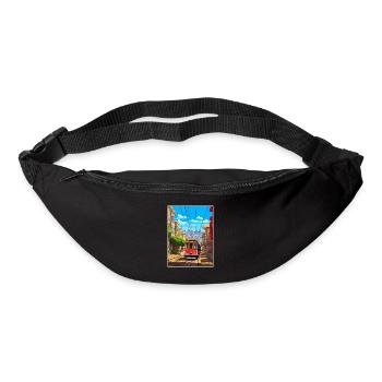 San Francisco California Vintage Travel Poster WPA - Bum bag - black - Front