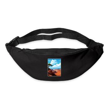 Dead Horse State Park Utah Vintage affiche de voyage - Sac banane - noir - Devant