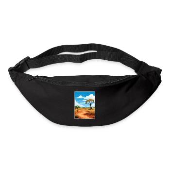 The Kimberley Australia Vintage Travel Poster WPA - Bum bag - black - Front