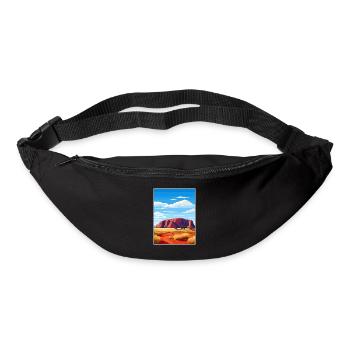 Uluru Kata Tjuta National Park Australia Souvenir - Bum bag - black - Front