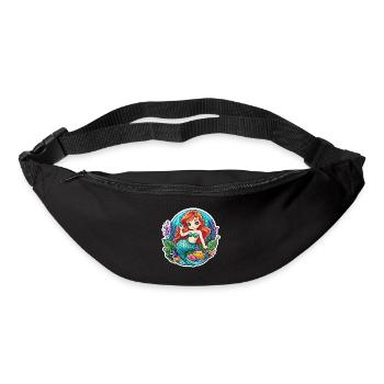 Mermaid fantasy illustration - Bum bag - black - Front
