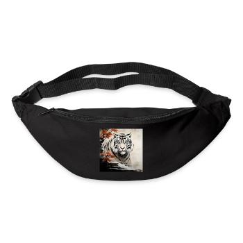Bai Hu der weiße Tiger - Gürteltasche - Schwarz - Vorne