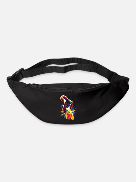 Man who plays basketball - Bum bag - black