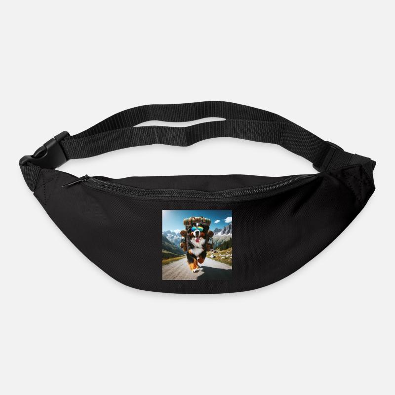 Berner Sennenhund - Gürteltasche - Schwarz